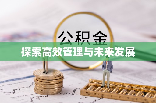金华探索高效管理与未来发展