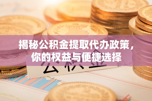 金华揭秘公积金提取代办政策，你的权益与便捷选择