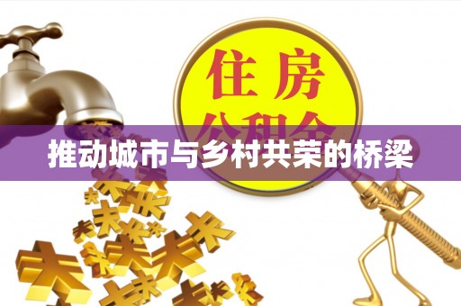 金华推动城市与乡村共荣的桥梁