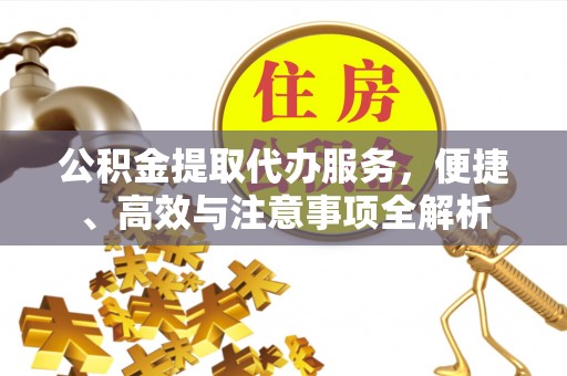 金华公积金提取代办服务，便捷、高效与注意事项全解析