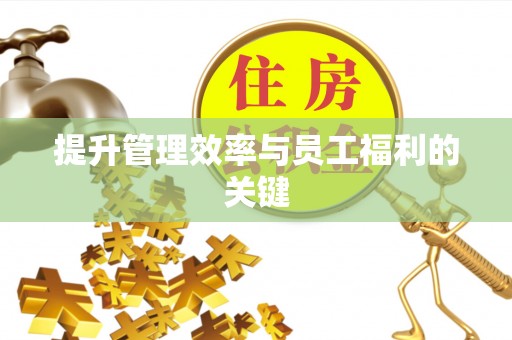 金华提升管理效率与员工福利的关键