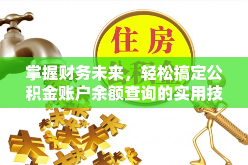 金华掌握财务未来，轻松搞定公积金账户余额查询的实用技巧