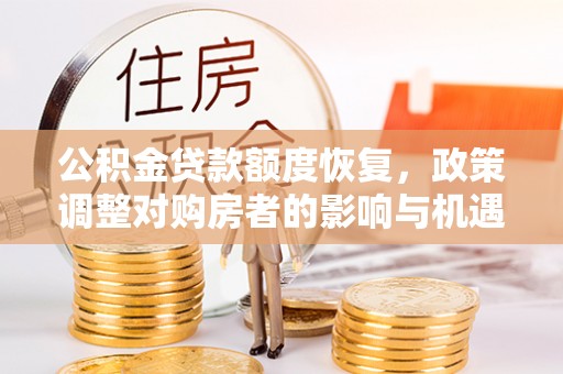 金华公积金贷款额度恢复，政策调整对购房者的影响与机遇
