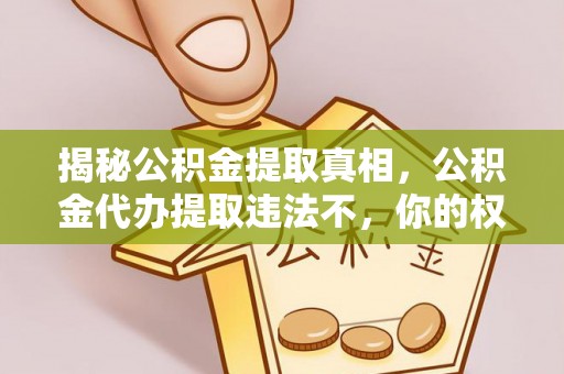 金华揭秘公积金提取真相，公积金代办提取违法不，你的权益如何保障？