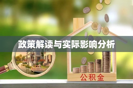 金华政策解读与实际影响分析