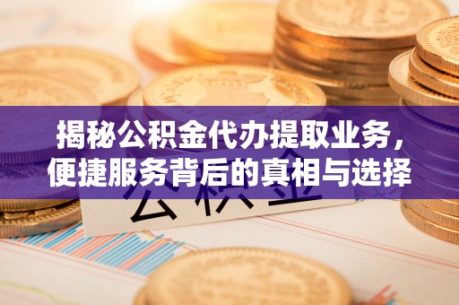 金华揭秘公积金代办提取业务，便捷服务背后的真相与选择