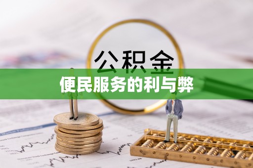 金华便民服务的利与弊